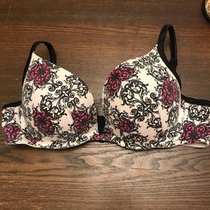Lane Bryant Cacique Cotton Boost Plunge Bra - 42C